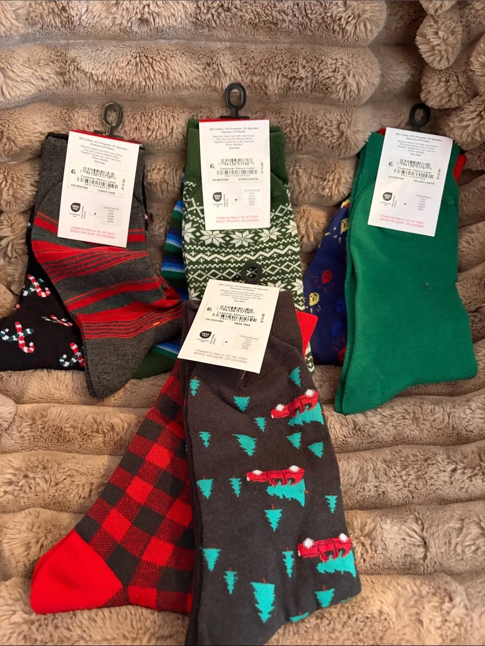 Club Room Women’s Crew Socks 4 Two Pairs.